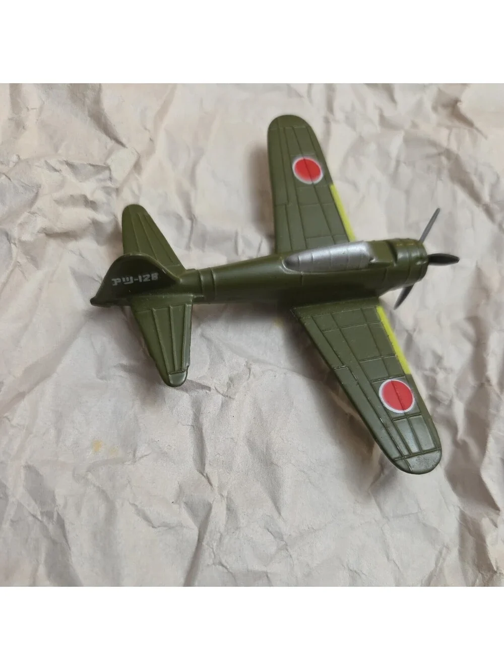 Vintage Dyna Flites A114 Japanese Zero Green Diecast Airplane